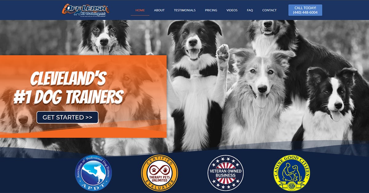 dogtrainercleveland.com